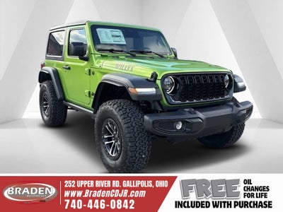 2026 Jeep Wrangler WRANGLER 2-DOOR WILLYS