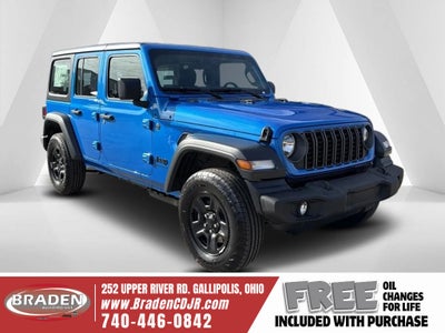 2026 Jeep Wrangler WRANGLER 4-DOOR SPORT
