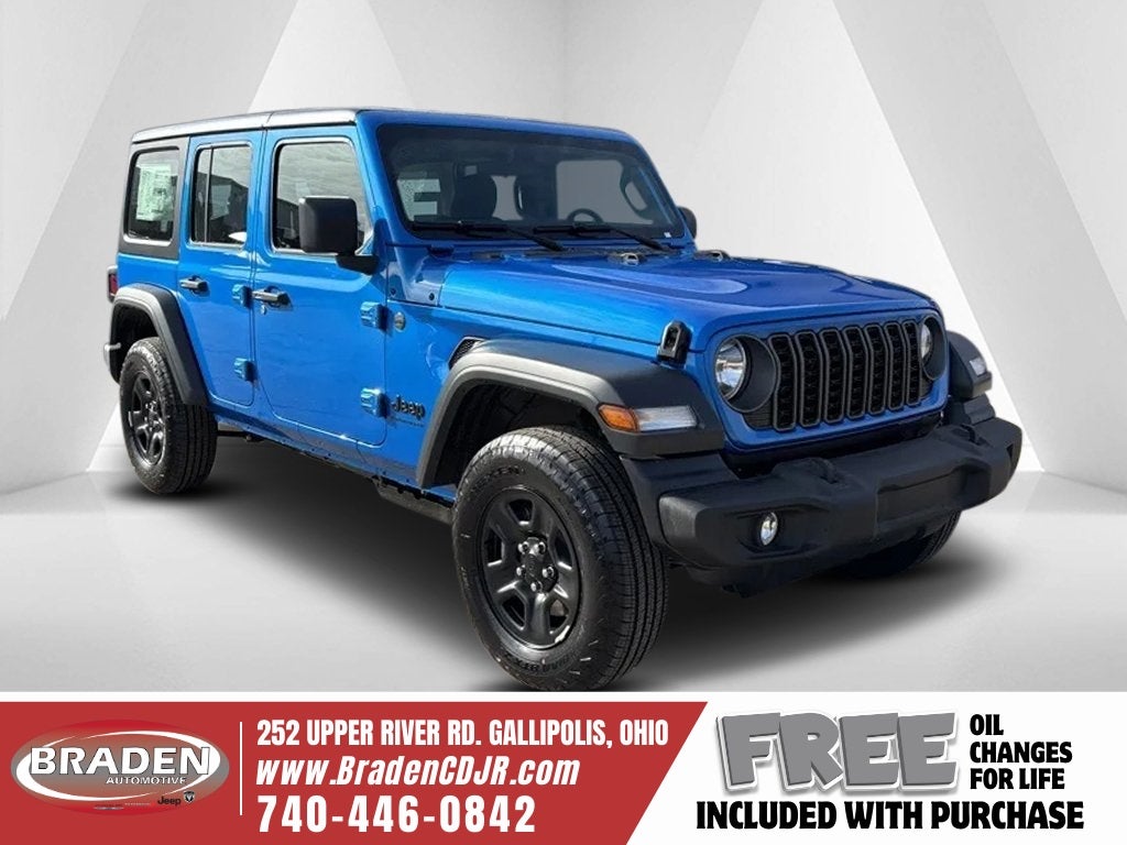 2026 Jeep Wrangler WRANGLER 4-DOOR SPORT