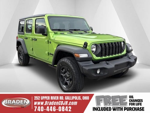 2026 Jeep Wrangler WRANGLER 4-DOOR SPORT