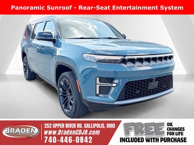 2026 Jeep Grand Wagoneer GRAND WAGONEER L SUMMIT OBSIDIAN 4X4