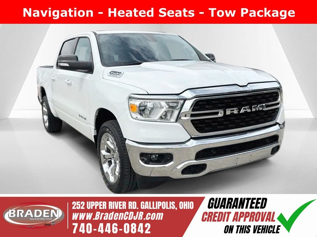 2022 RAM 1500 Big Horn Crew Cab 4x4 5'7' Box