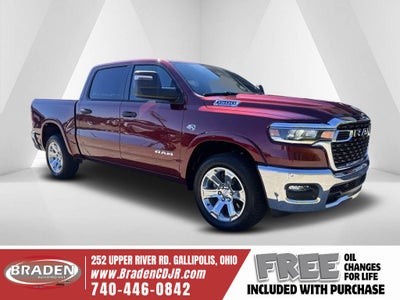 2026 RAM Ram 1500 RAM 1500 BIG HORN CREW CAB 4X4 5'7' BOX
