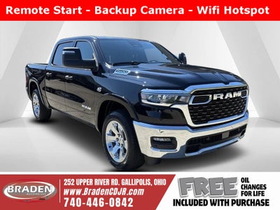 2026 RAM Ram 1500 RAM 1500 BIG HORN CREW CAB 4X4 5'7' BOX