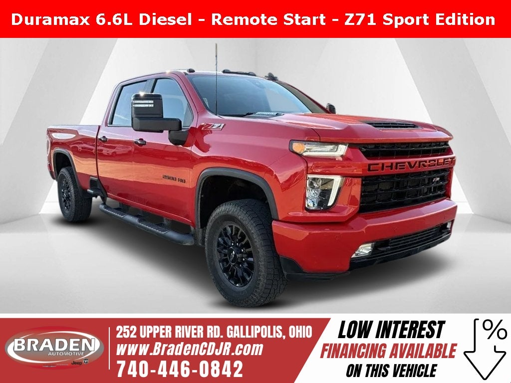 2021 Chevrolet Silverado 2500HD 4WD Crew Cab Long Bed LT