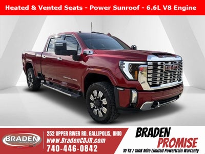 2024 GMC Sierra 3500HD 4WD Crew Cab Standard Bed Denali