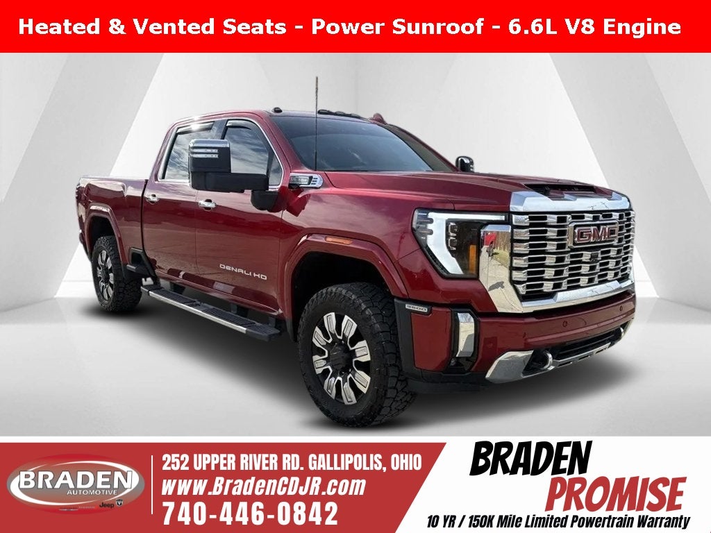 2024 GMC Sierra 3500HD 4WD Crew Cab Standard Bed Denali