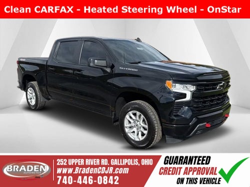 2022 Chevrolet Silverado 1500 4WD Crew Cab Short Bed RST